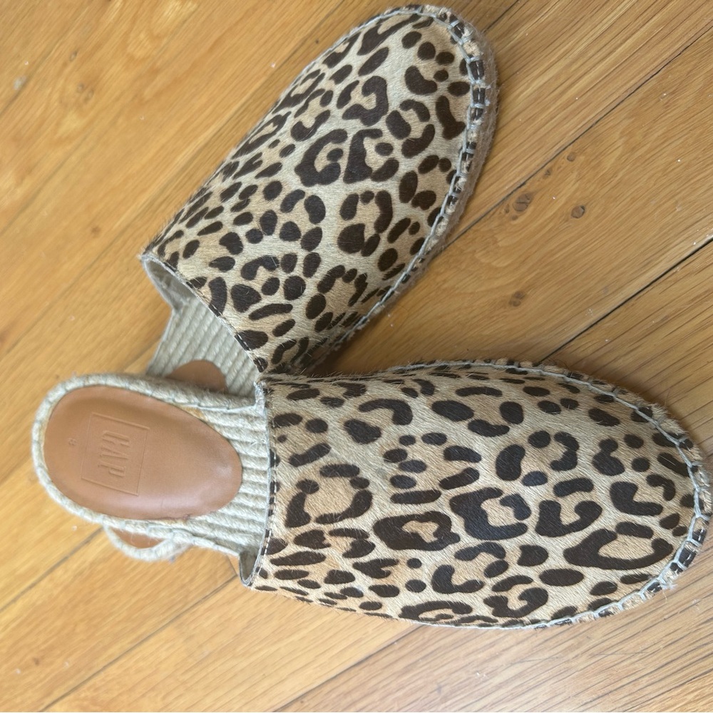 GAP Leopard Print Espadrilles